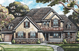 Custom Home Plan Birmingham Michigan