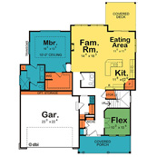 Custom Home Plan Birmingham Michigan