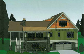 Custom Home Plan Birmingham Michigan