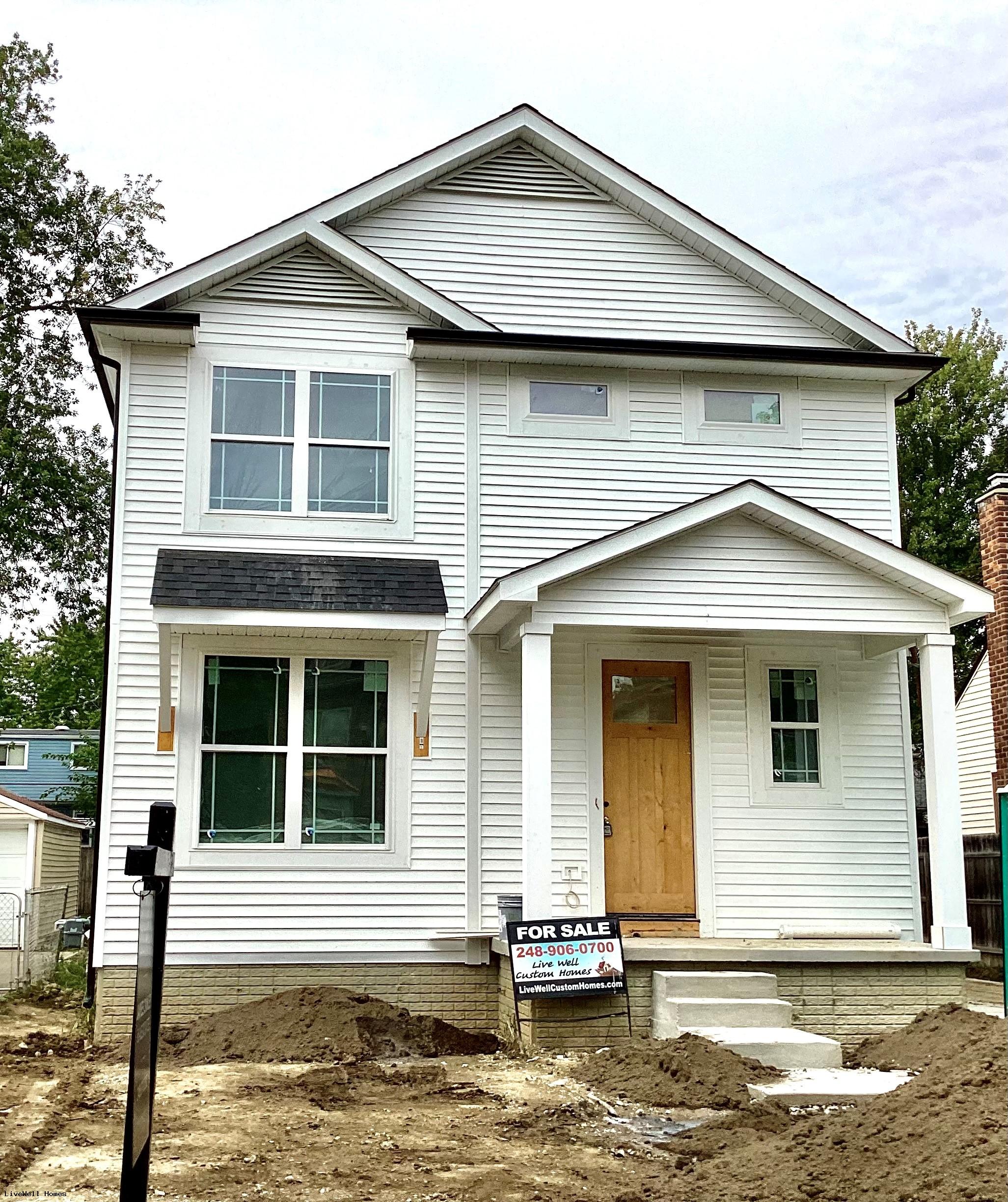 New Homes for Sale in Royal Oak  , 2100 Sq Ft Colonial