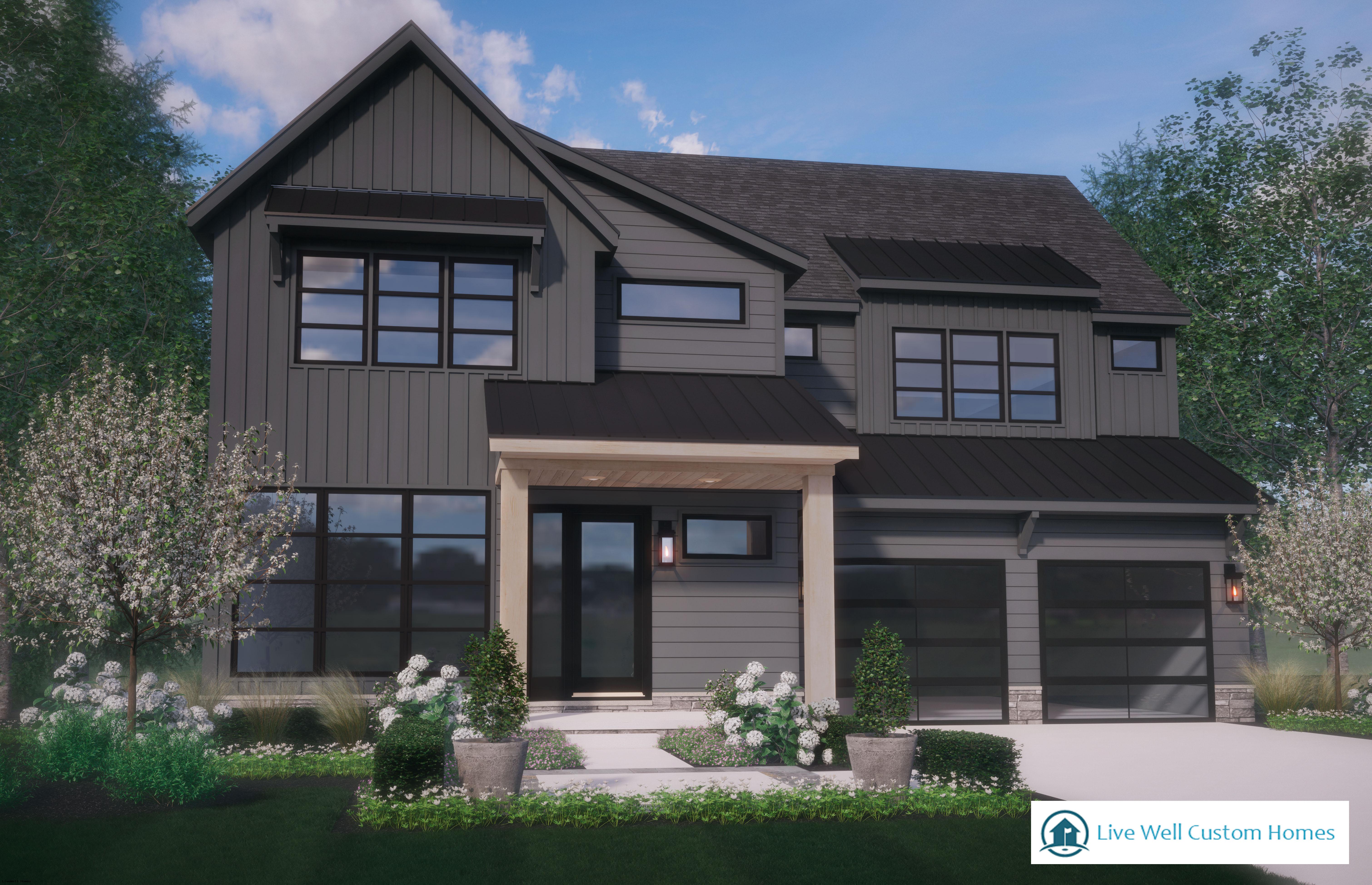 New Construction Farm House Modern with over 5700 sq ft finished On Fairway